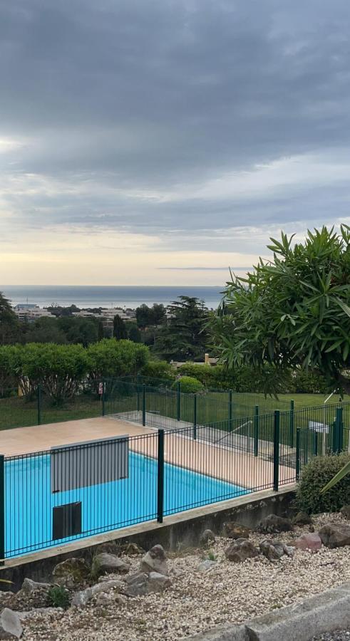 Appartement 2 Pieces En Rez De Jardin Avec Parking Et Piscine Villeneuve-Loubet Eksteriør bilde